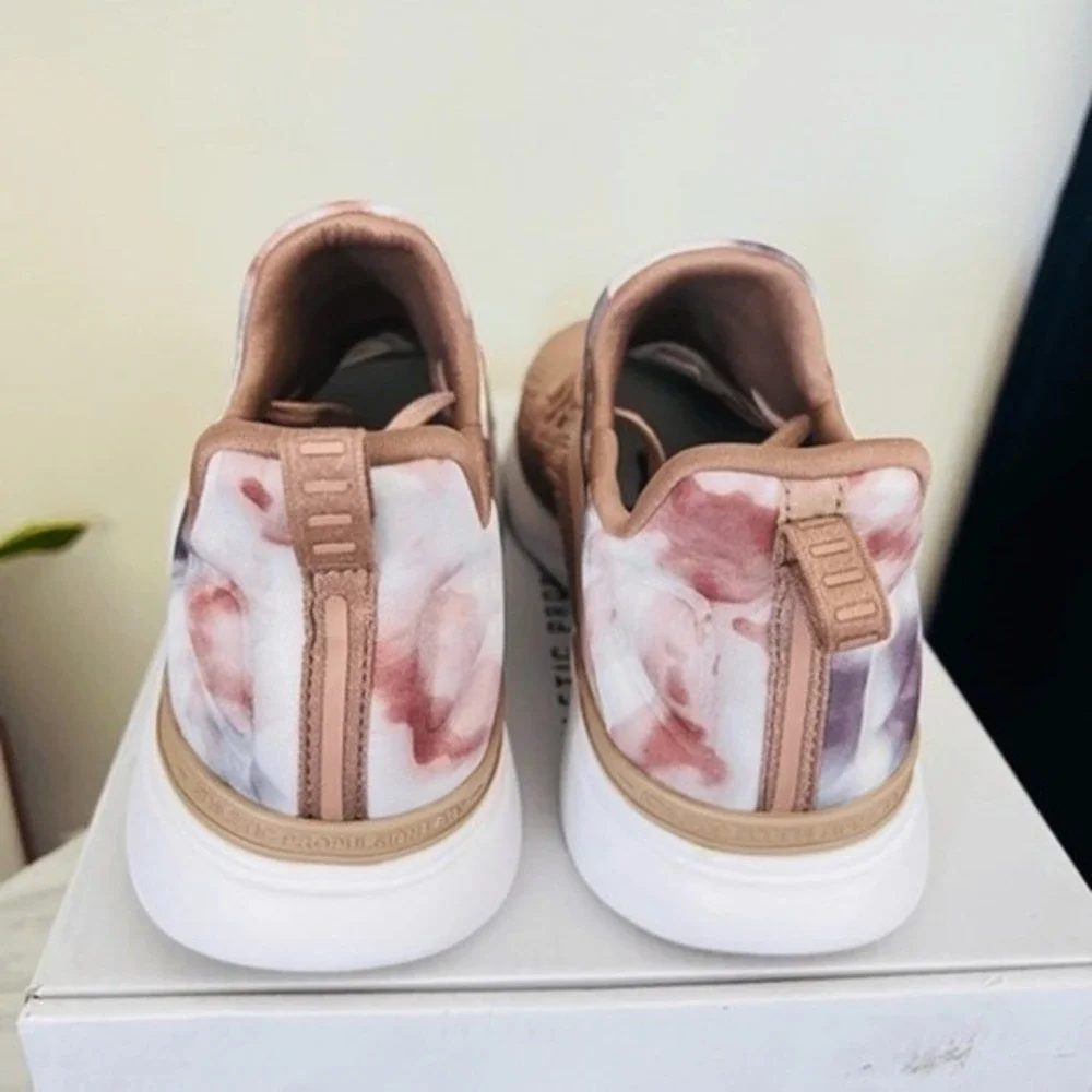 APL TechLoom Tracer Knit Training Tennis Shoe, Tie Dye/Tan, Size 11 NWT